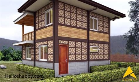 2 Story Amakan House Design With 3 Bedrooms 6 X 6 Meters Kene66