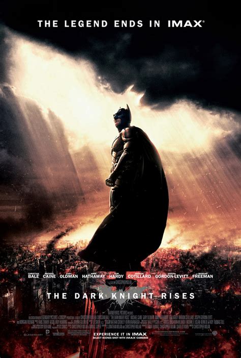 Spectacular Imax Poster For Chris Nolans The Dark Knight Rises