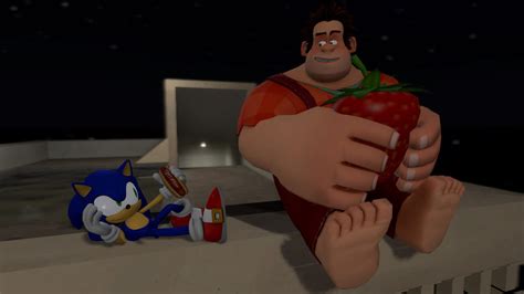 Sonic The Hedgehog Eats With Wreck It Ralph By Jjsonicblast86 On Deviantart