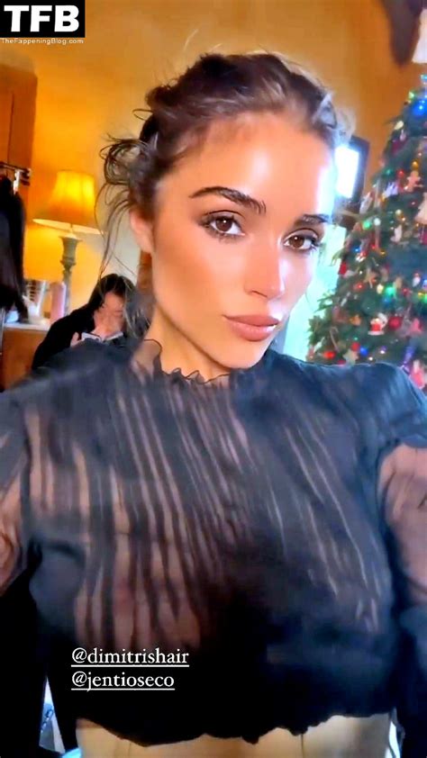 Olivia Culpo Flashes Her Nude Boobs As She Poses In A See Through Dress