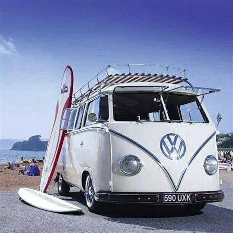 Surfs Up Vw Bus Classic Volkswagen Vw Campervan