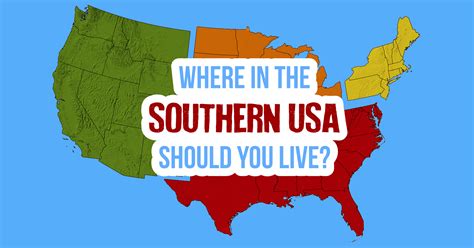 Where In The Southern Usa Should You Live Quiz