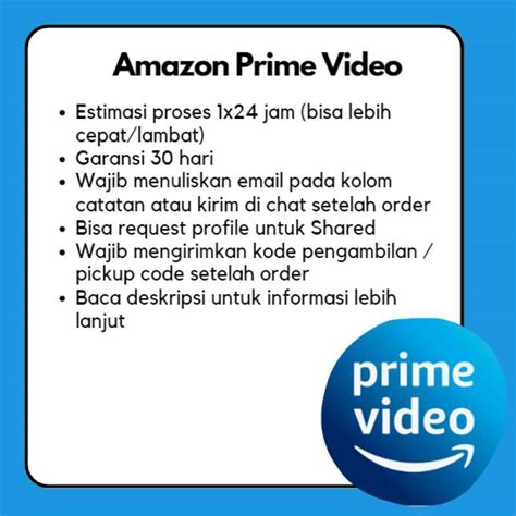 Jual Amazon Prime Video Private 1 Tahun Di Seller Solusi Sosmed