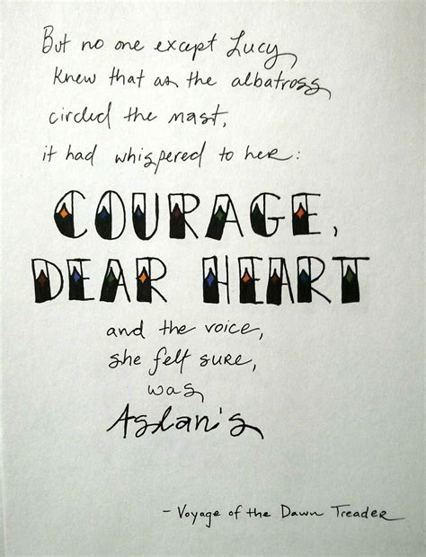 Courage Dear Heart Quote Shortquotescc