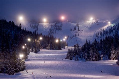 Night Skiing At Oregon Ski Resorts Travel Oregon