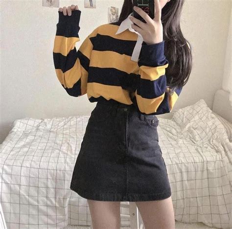 𝚜𝚝𝚛𝚊𝚠𝚋𝚎𝚛𝚛𝚢𝚡𝚢𝚘𝚐𝚞𝚛𝚝 Korean Outfits Korean Fashion Trends Cute Casual Outfits