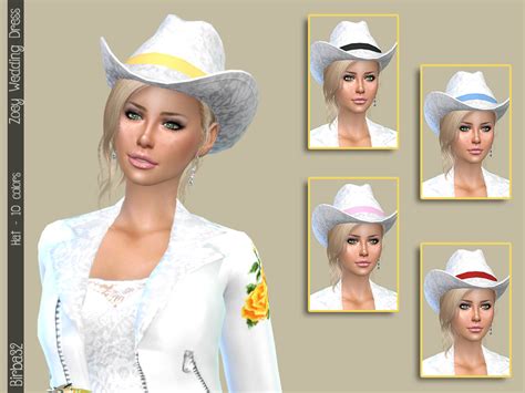 The Sims Resource Zoey Cowgirl Hat