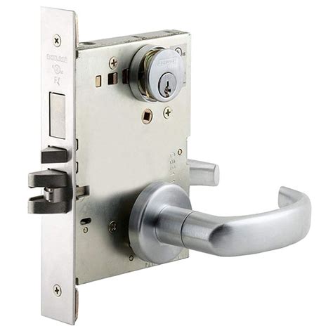 Schlage L9453p 17a 626 Entrance Mortise Lock With Deadbolt