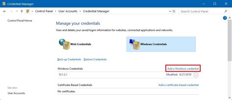 Manage Credentials From Credential Manager Using Command Prompt