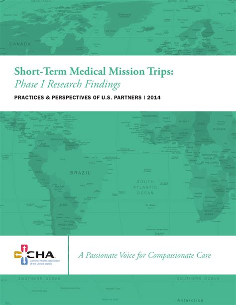 Pdf Short Term Medical Mission Trips Phase I Research Findings