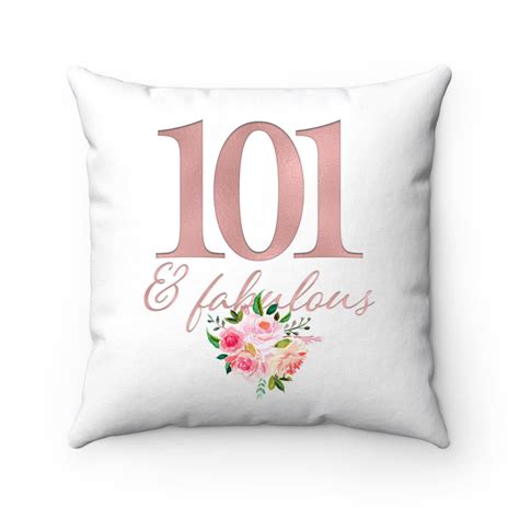 101st Birthday Ts For Women 101 Year Old Female 101 And Etsy
