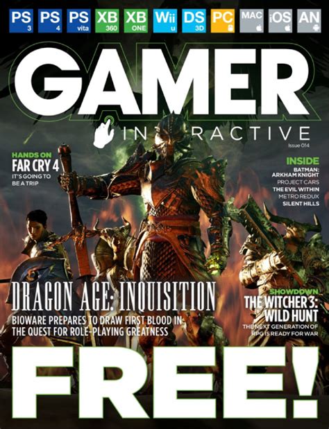 Gamer Interactive Issue 14 2014 Giant Archive Of Downloadable Pdf