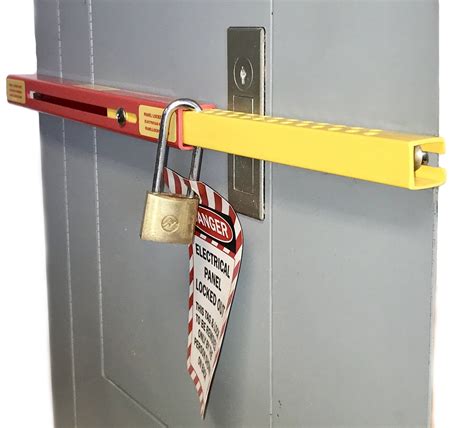 Lockout Tagout Device For Breakers Locks Out The Entire Panel