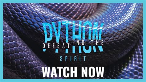 Defeating The Python Spirit Youtube