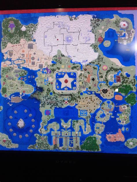 I Did It I Mapped Out The Entierity Of The Mario World Rminecraft