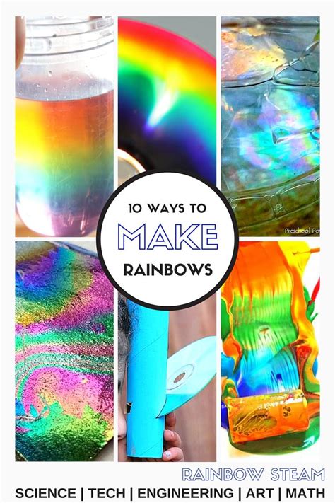 Making Rainbows Stem Activities Spring Science