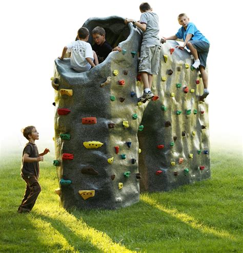 Climbing Wall Backyard For Kids Kids Climbing Modern Backyard