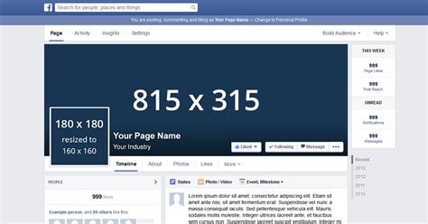 12 Mobile Facebook Profile Layout Psd Images Facebook Page Template