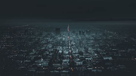 1536x2152 Cityscape Aerial View At Night 1536x2152 Resolution Wallpaper