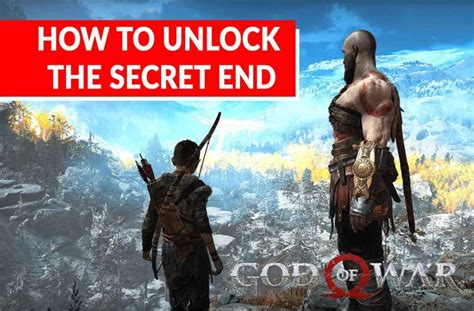 How To Get The True Ending Of God Of War The Secret End Of The Game