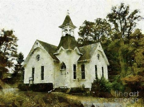Its Been Too Long Old Country Church Photograph By Janine Riley