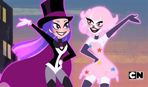 taa daa dc super hero girls oc lolly pop the chaos clown magician and zee s cousin from g