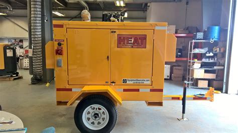 Self Contained Mobile Industrial Heater Es500 Lrt Esi