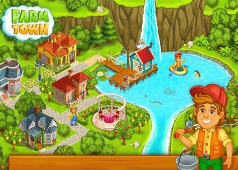 Fact sheet, game videos, screenshots and more. Farm Town MOD APK v3.27 Latest Download NOW | Farm town, Farm, Towns
