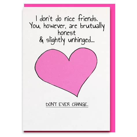 funny best friend card best friend birthday t best friend etsy