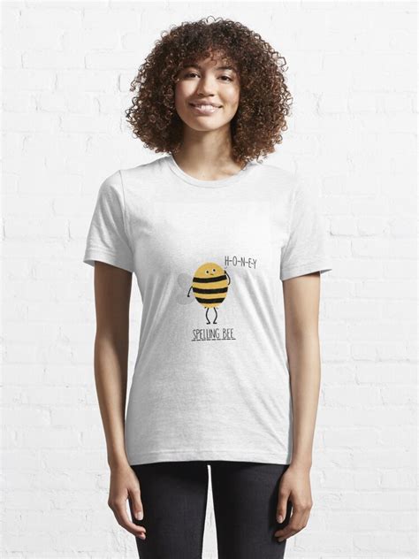 Spelling Bee T Shirt For Sale By Leeannjwalker Redbubble Pun T