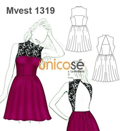 Molde MOLDE Mvest1319 Wedding Dress Sewing Patterns Dress Patterns