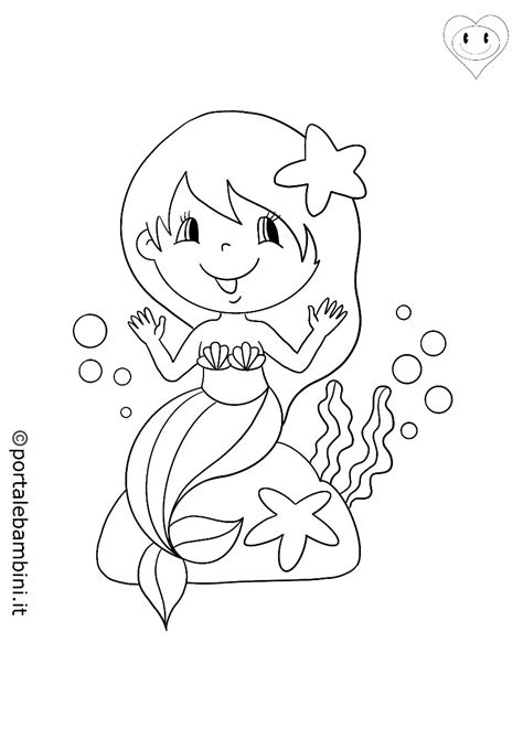 Disegni Da Colorare Principesse Sirene Disegni Da Colorare Sirene