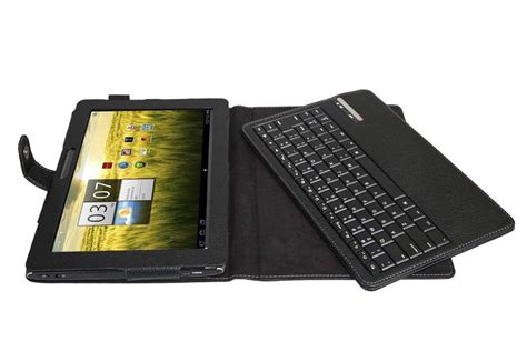 Removable Bluetooth Keyboard Folio Case For Acer Iconia Tab A200a510