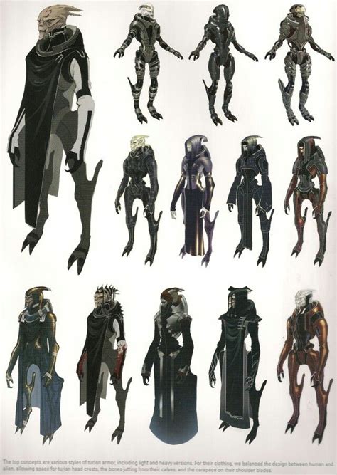 Turian Different Style Clothing Mass Effect Races Mass Effect 1 Mass