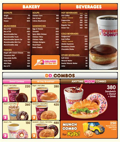 All of coupon codes are verified and tested today! Dunkin' Donuts Karachi: Prices, Menu and Location ...