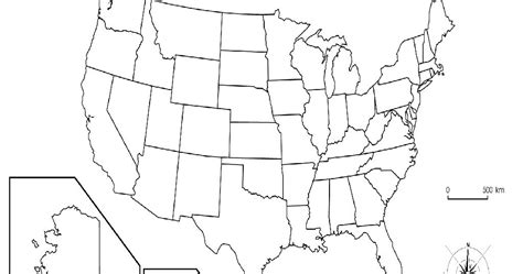 Map Of United States Without State Names Printable Usa Map 2018