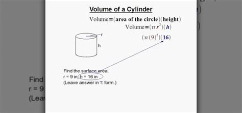 A rectangular prism consists of three different dimensions. How to Find the volume of a cylinder « Math