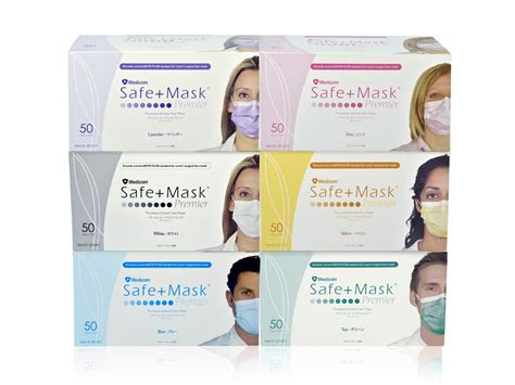Safemask Premier Earloop Mask Multicolor Medicom Asia
