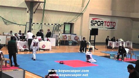 54kg Soner Kaya Baris Yuksel 2012 Turkish Senyor Taekwondo