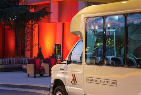 Marriott Now Offering Hotel Shuttle Van Tracking Via App Points Miles