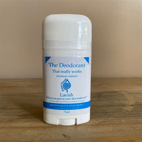 The Deodorant That Really Works Natural Deodorant Propylene Etsy
