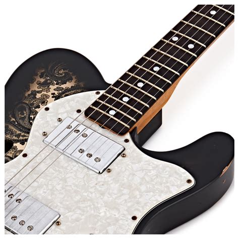 Fender Custom Shop 72 Thinline Telecaster Relic Aged Black Paisley