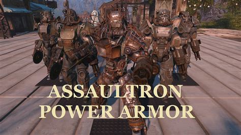 Assaultron Powerarmor 日本語化対応 モデル・テクスチャ Fallout4 Mod データベース Mod紹介・まとめサイト