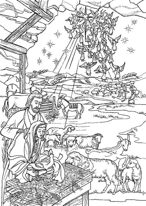 Een bijbelverhaal en kerstverhaal voor klik hier voor kerstverhaal herders. Kids-n-fun | 31 Kleurplaten van Bijbel Kerstverhaal