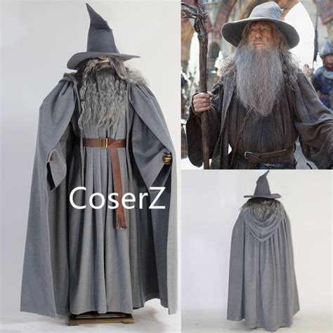 Professional Adult Grey Gandalf Costume Coserz
