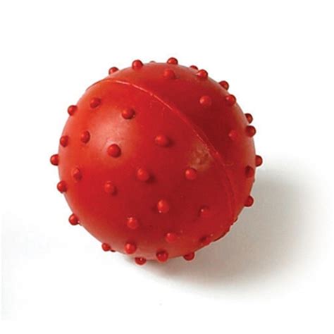 Classic Pimple Ball With Bell Solid Chocolate Scented Rubber Ball