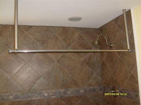 Great savings & free delivery / collection on many items. Ceiling Mount Shower Curtain Rods | Bathrooms | Pinterest ...
