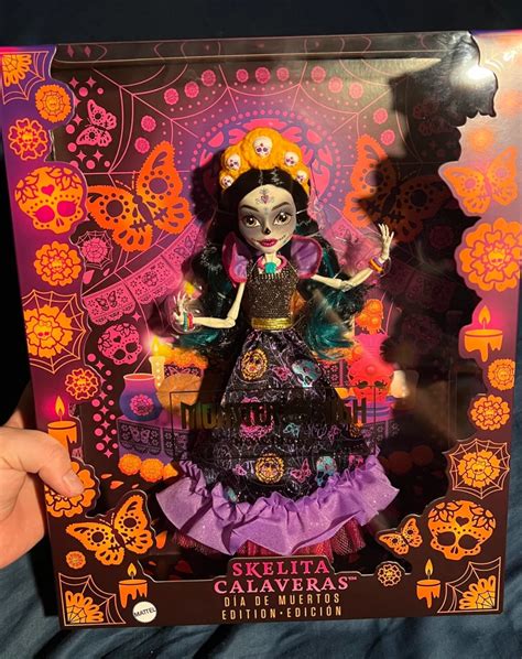 Monster High Howliday Skelita Calaveras Dia De Muertos 2023 Doll