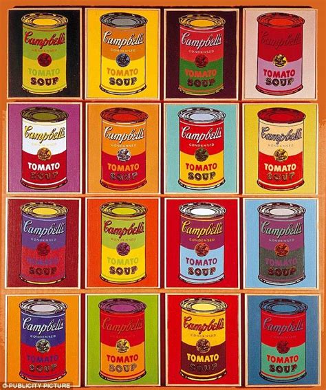 Campbells Soup Andy Warhol Pop Art Andy Warhol Art Warhol Art