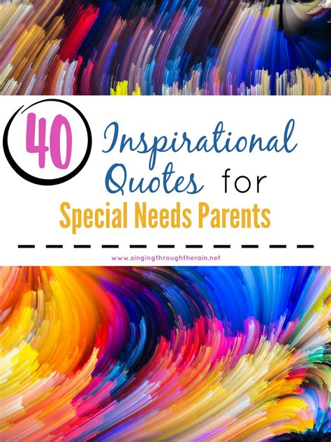 40 Inspirational Quotes For Special Needs Parents Parenting Quotes